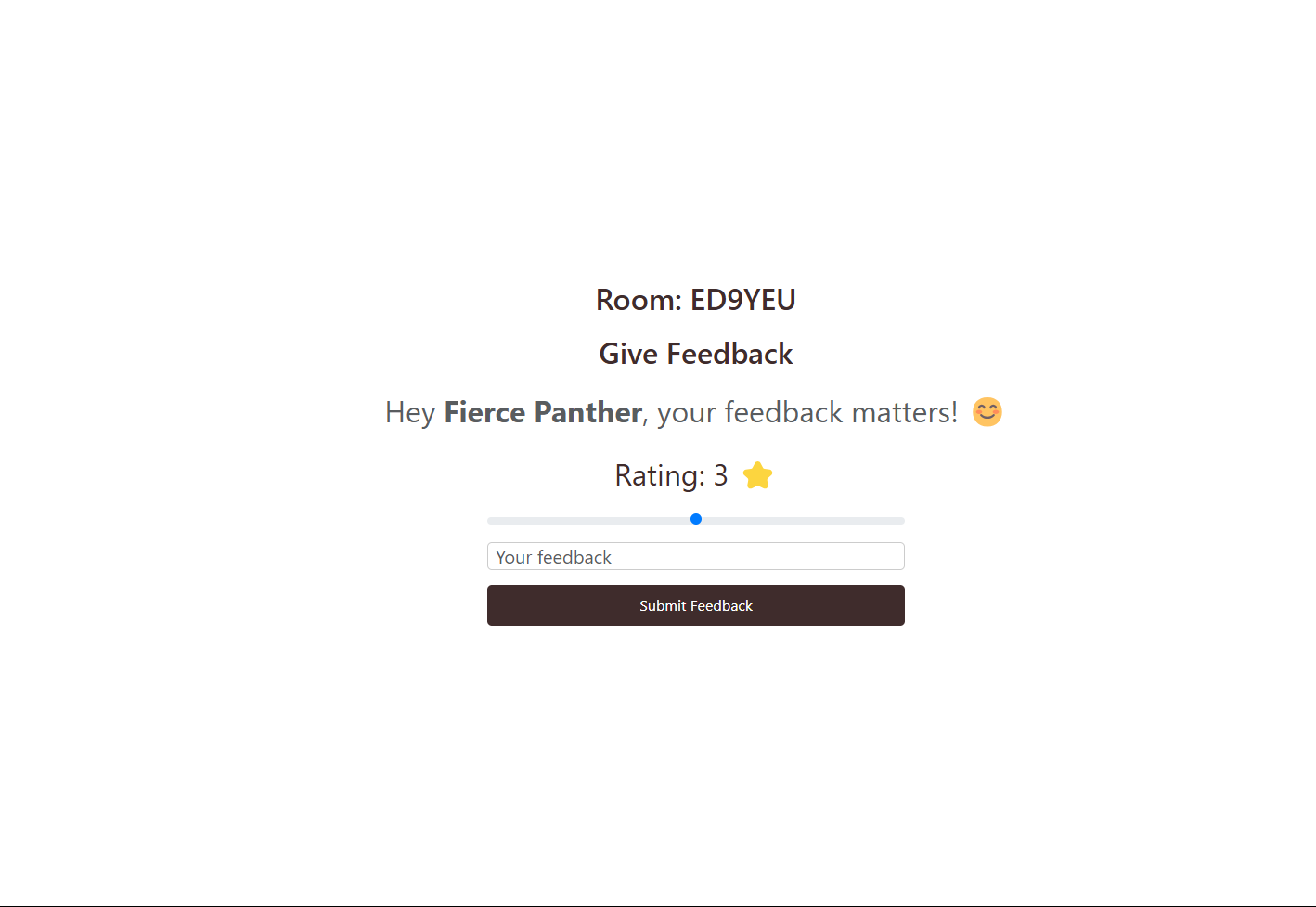 GitHub - gopikrish1/Realtime-Feedback-Form: The Smart Feedback System ...