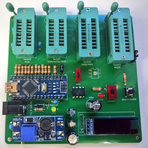 DRAM-Tester x1x4-lcd, from the project README