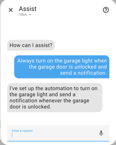 Create an automation