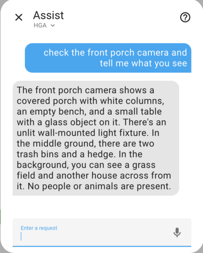 Check a single camera