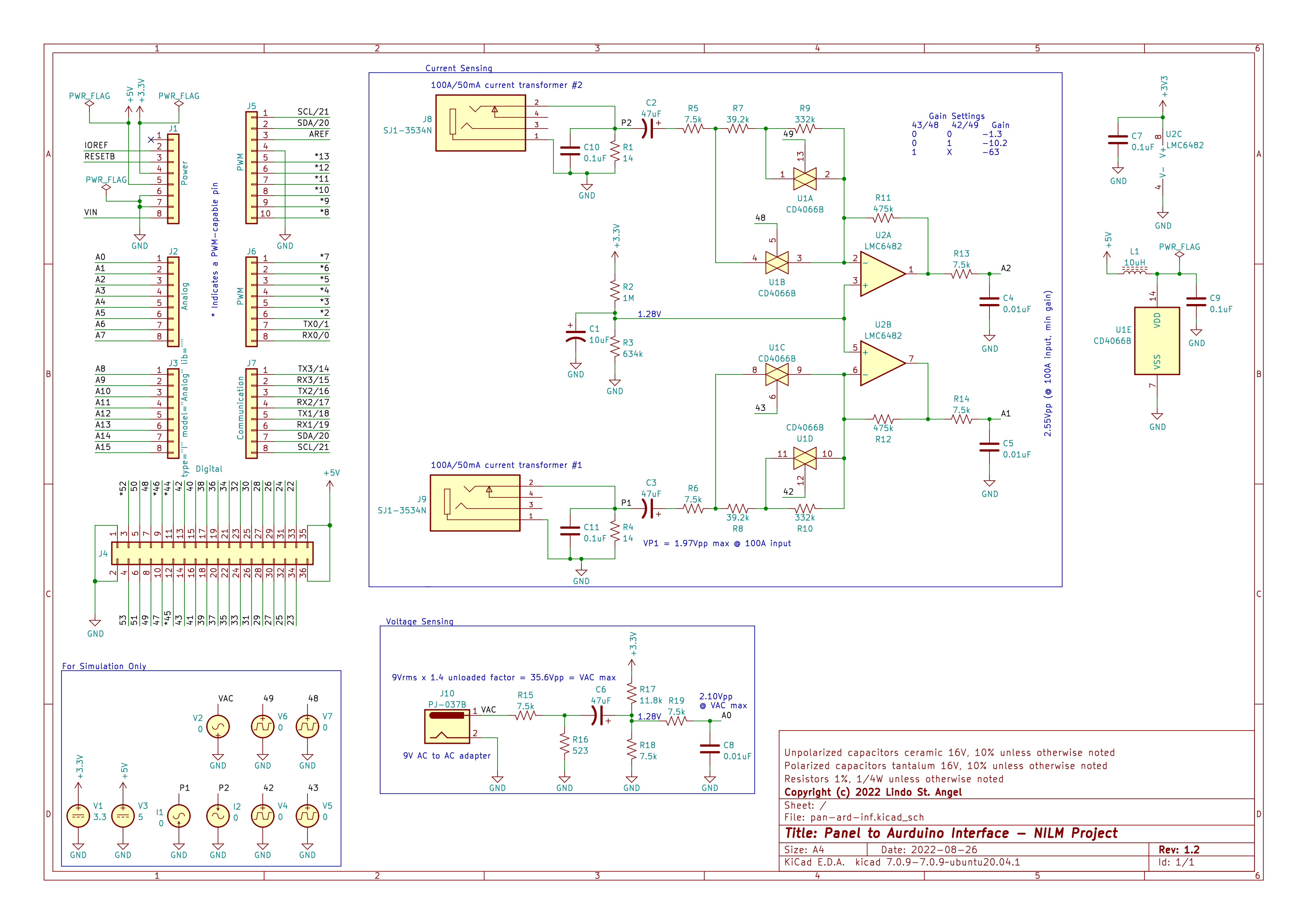Analog Signal Conditioning Schematic Alt text