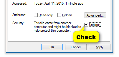 unblock