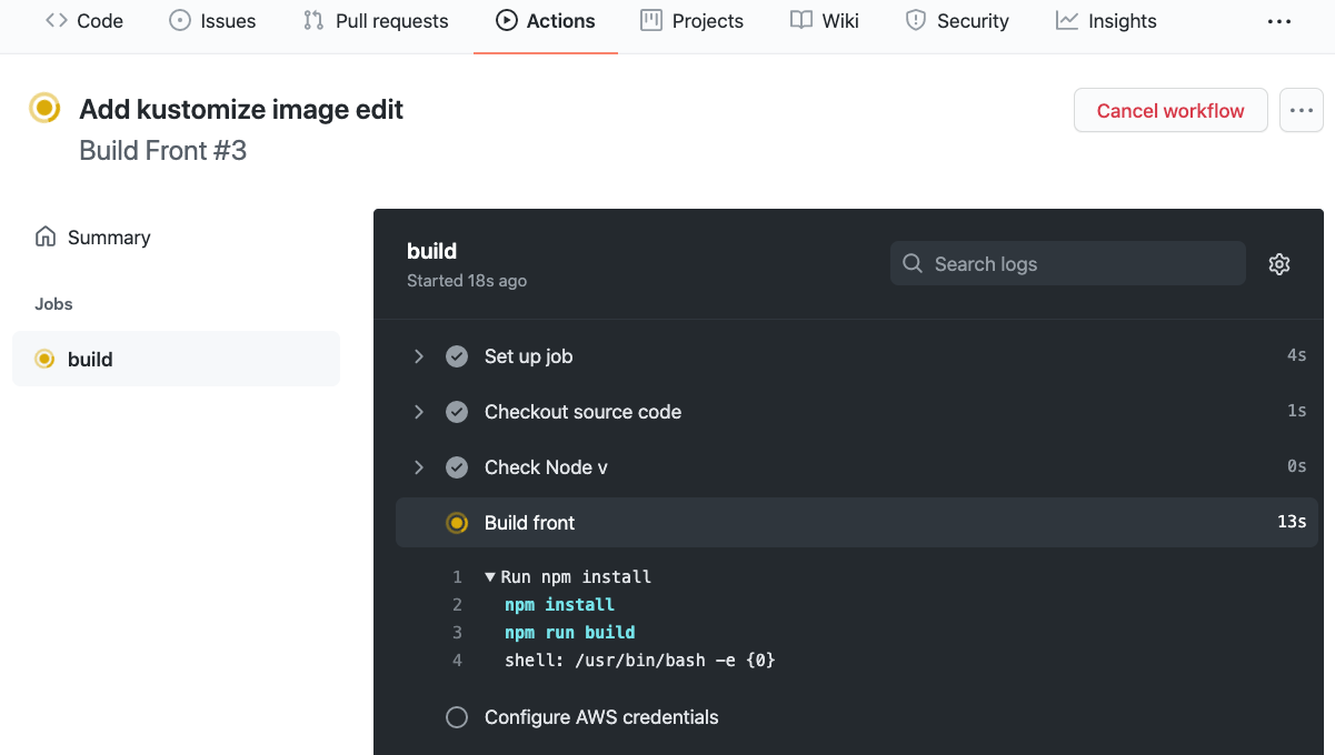 Github Action Build