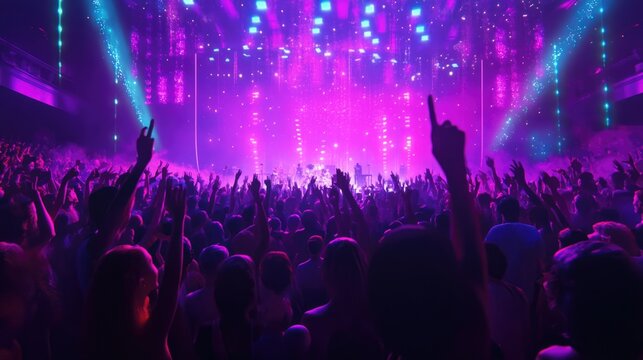 People Dancing with DJ