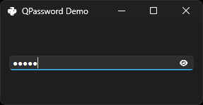 QPasswordLineEdit