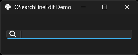 QSearchLineEdit