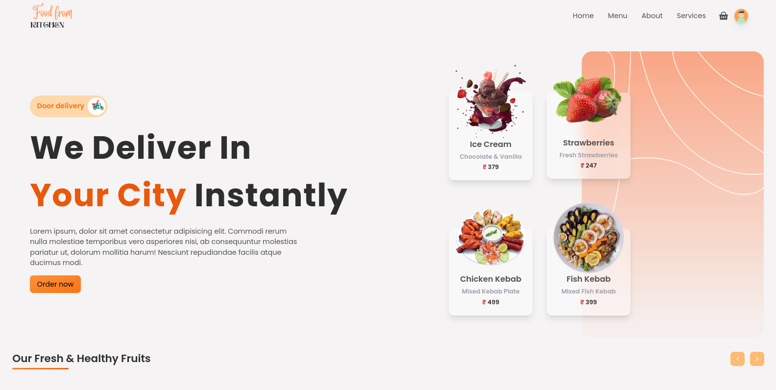 GitHub - gpraj-works/food-from-kitchen: Food from Kitchen is a platform ...