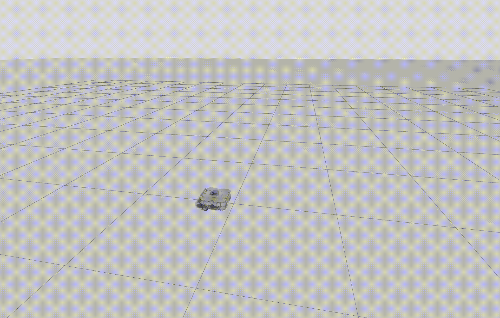 DFL-QP TurtleBot3 trajectory tracking animation