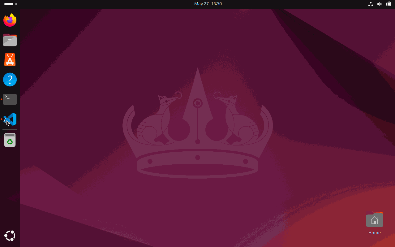 dev container installation and build