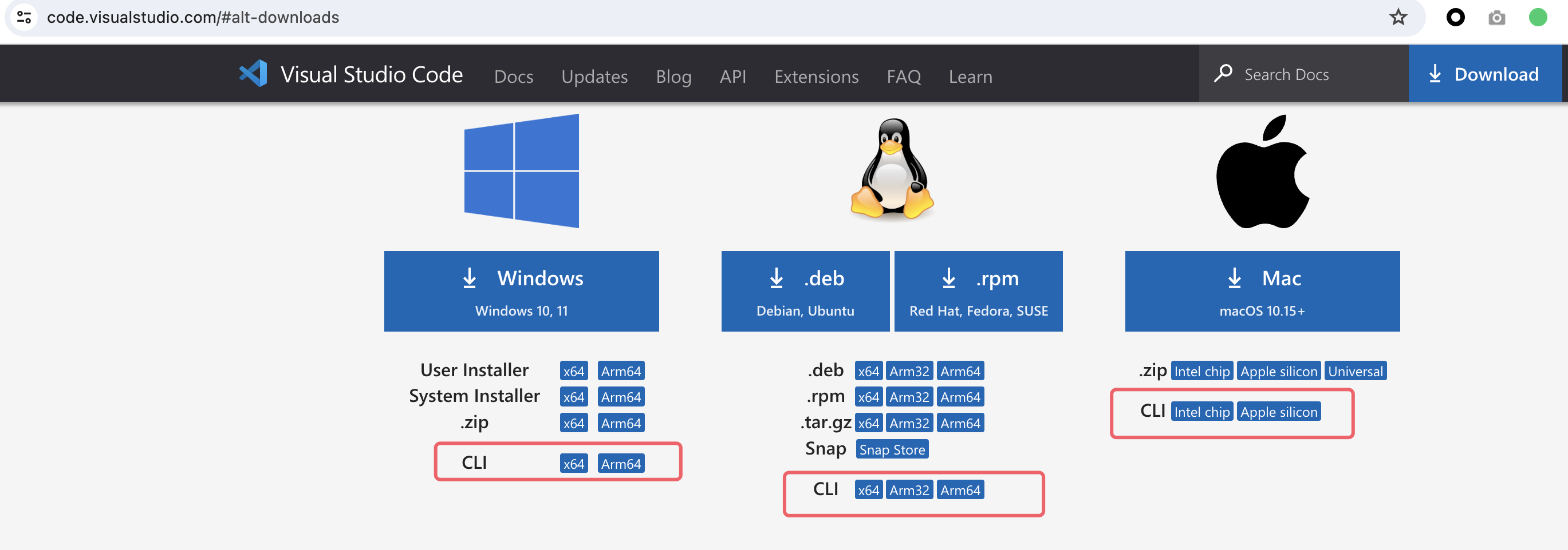 download vs code cli