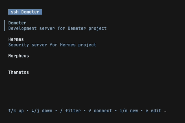 Shows how to set path to a remote ssh config file