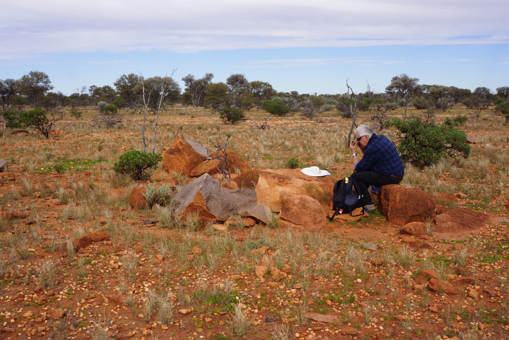 Outcrop Yarrabubba Granite