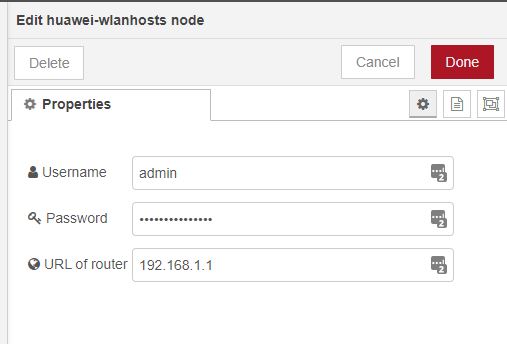 Example of a node