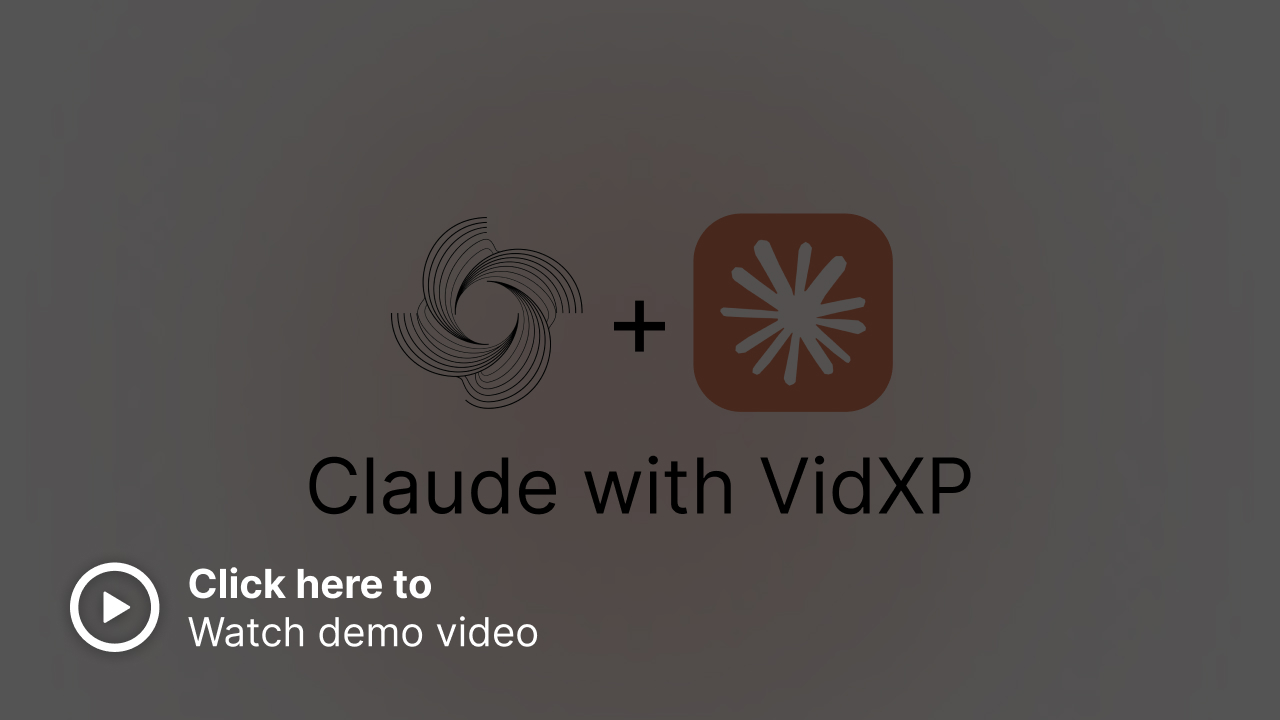 VidXP being used with ChatGPT Desktop AI