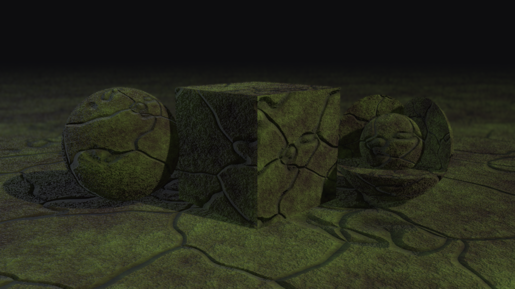 mossy forest floor