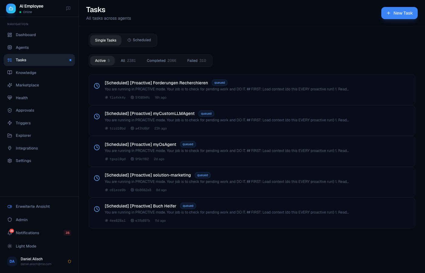 AI-Employee Task History