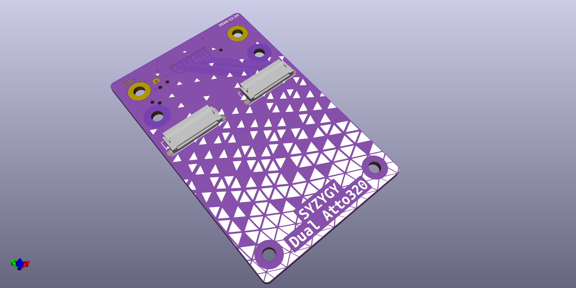 Dual Atto320 breakout, from the project README