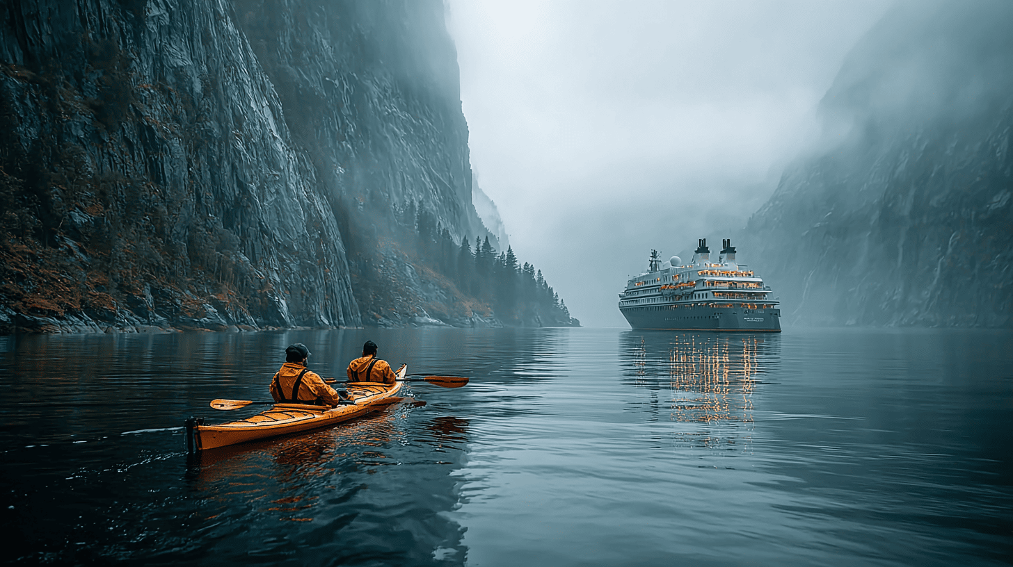 Voyageurs actifs explorant la nature lors d'une croisière aventure sur le Rhône avec équipement de randonnée