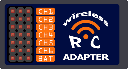 Wireless RC Receiver Adapter
