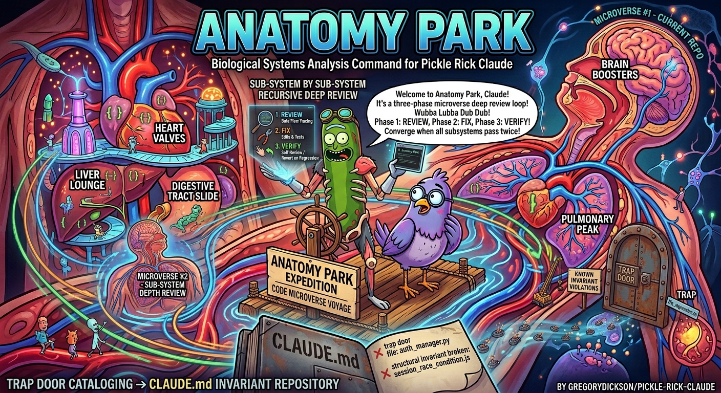 Anatomy Park — Deep Subsystem Review