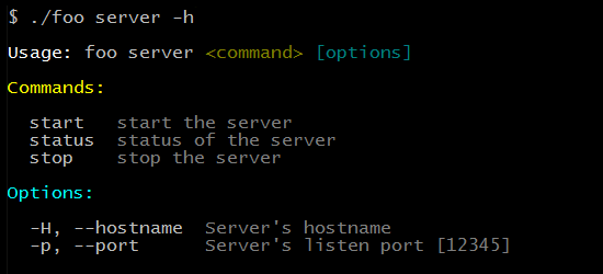 nodejs command line arguments