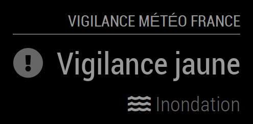 MMM-VigilanceMeteoFrance Screenshot #3