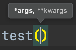 test() (*args, **kwargs)