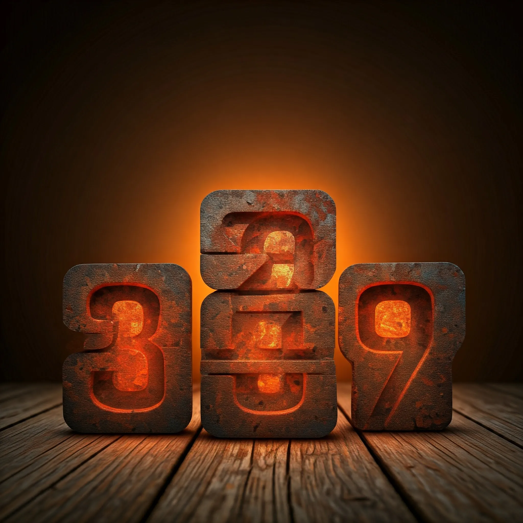 A set of numbers with glowing partitions, showing how they can be divided into equal subsets.