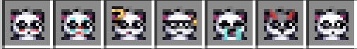 Übersicht aller Panda-Emojis