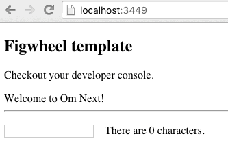 GitHub - griffio/om-next-01: om-next-01 - simple text input