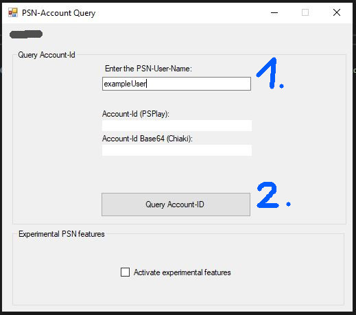 Query Account-ID Window