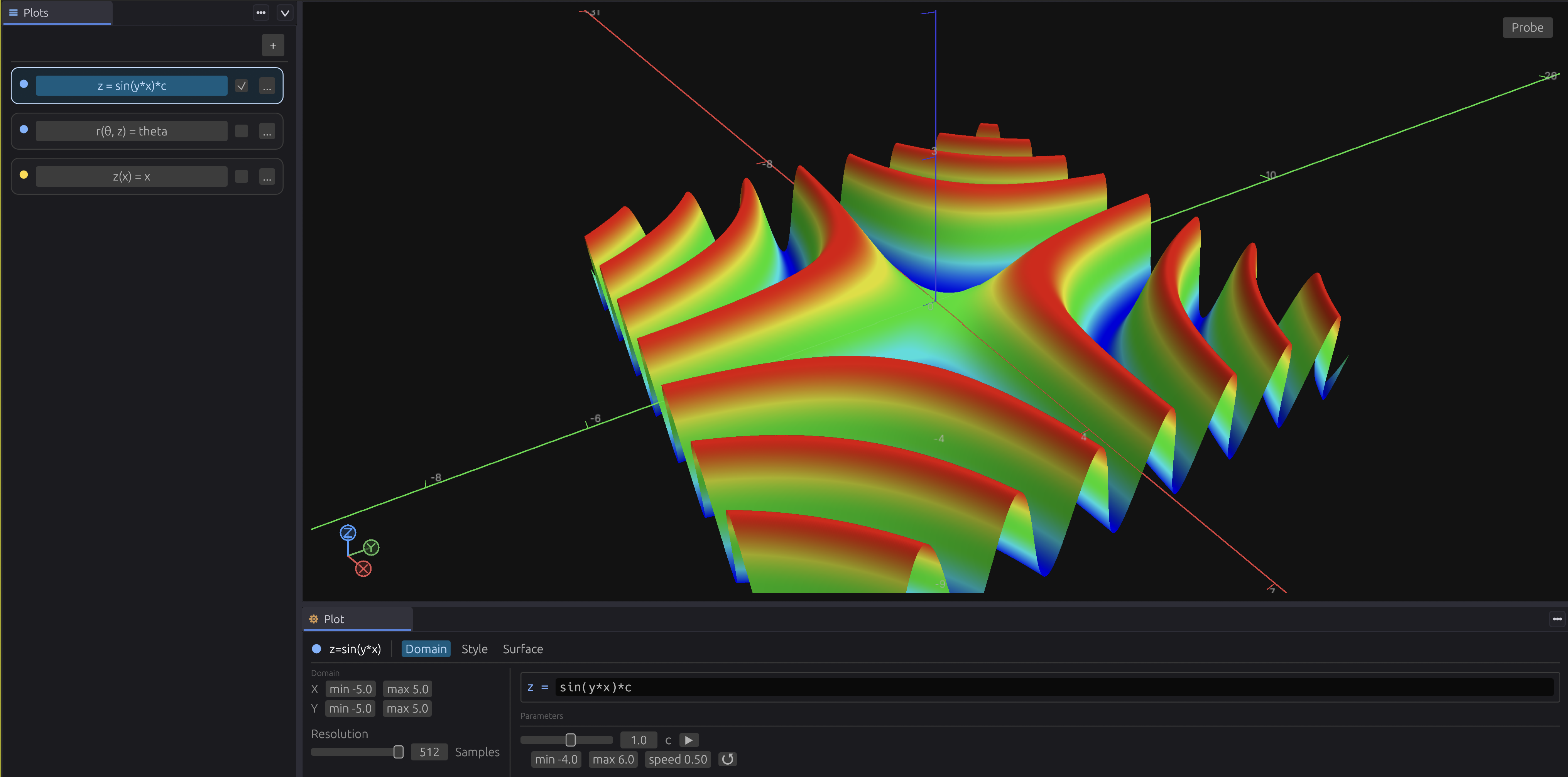 Poincare demo