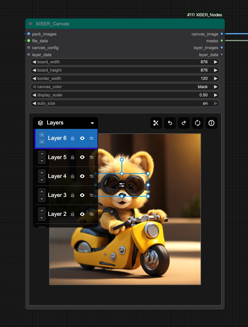 XIS_Canvas Node Interface