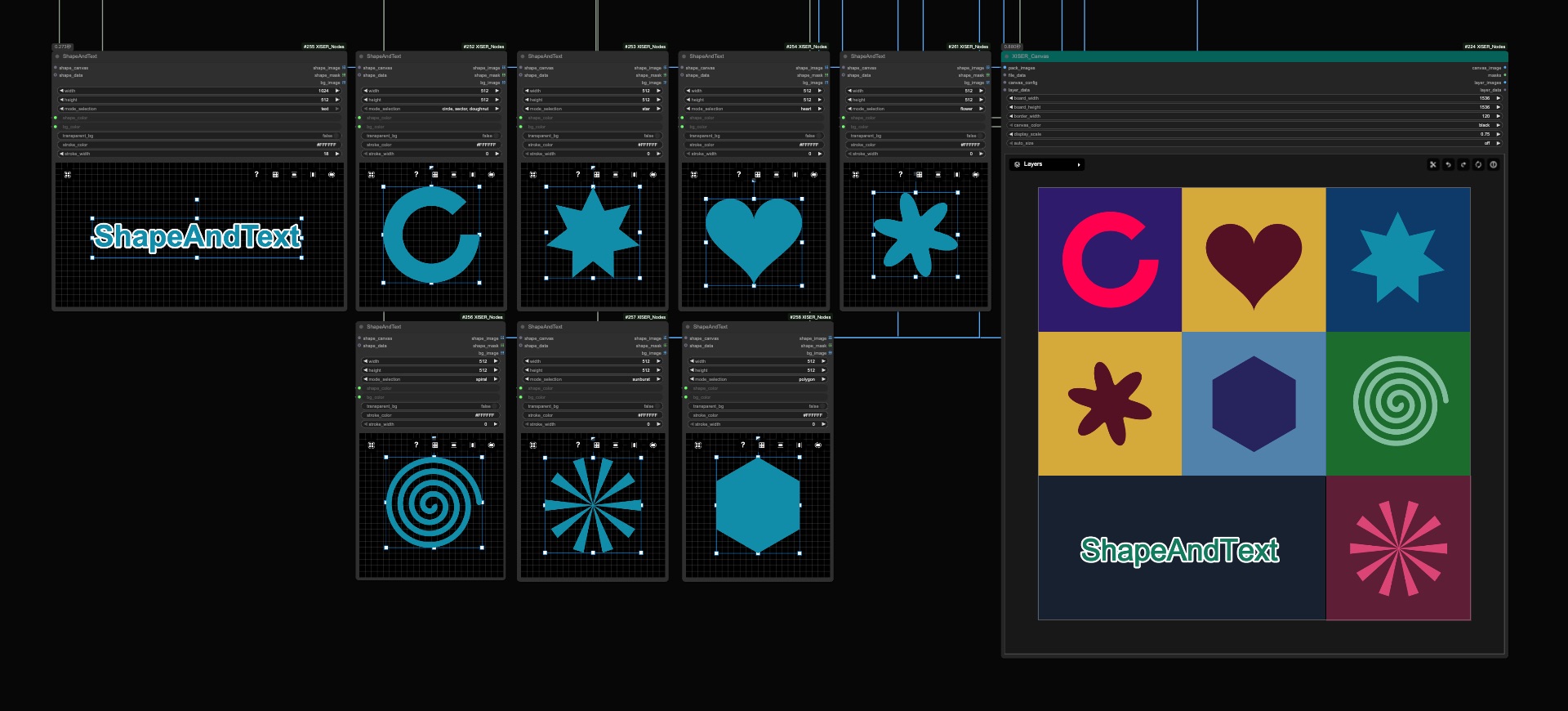 XIS_ShapeAndText Shape Generation
