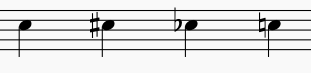 Chromatic scale