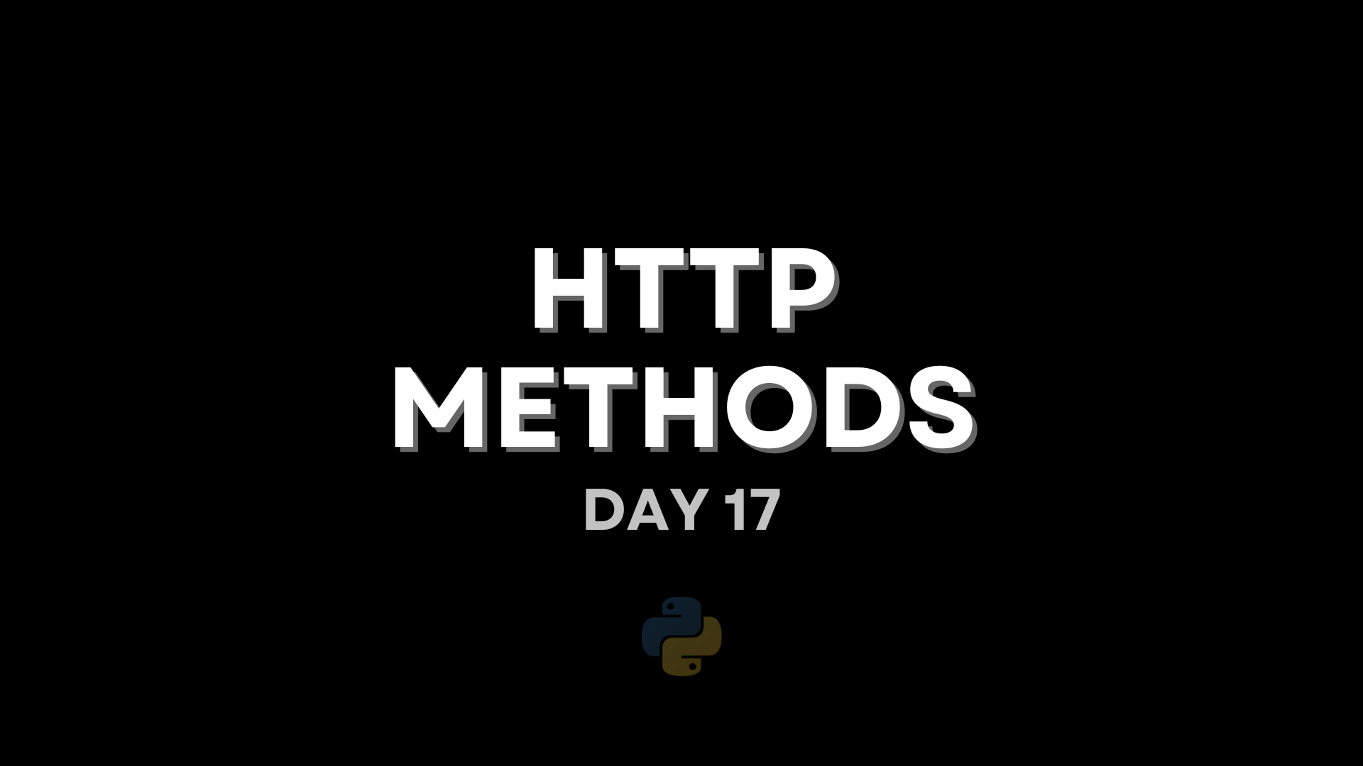 HTTP Methods