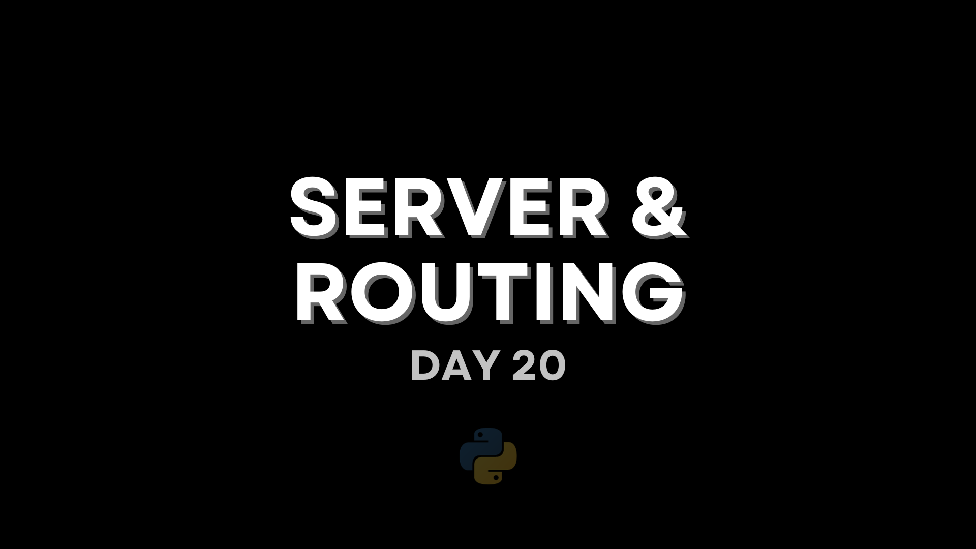 Server and Routing