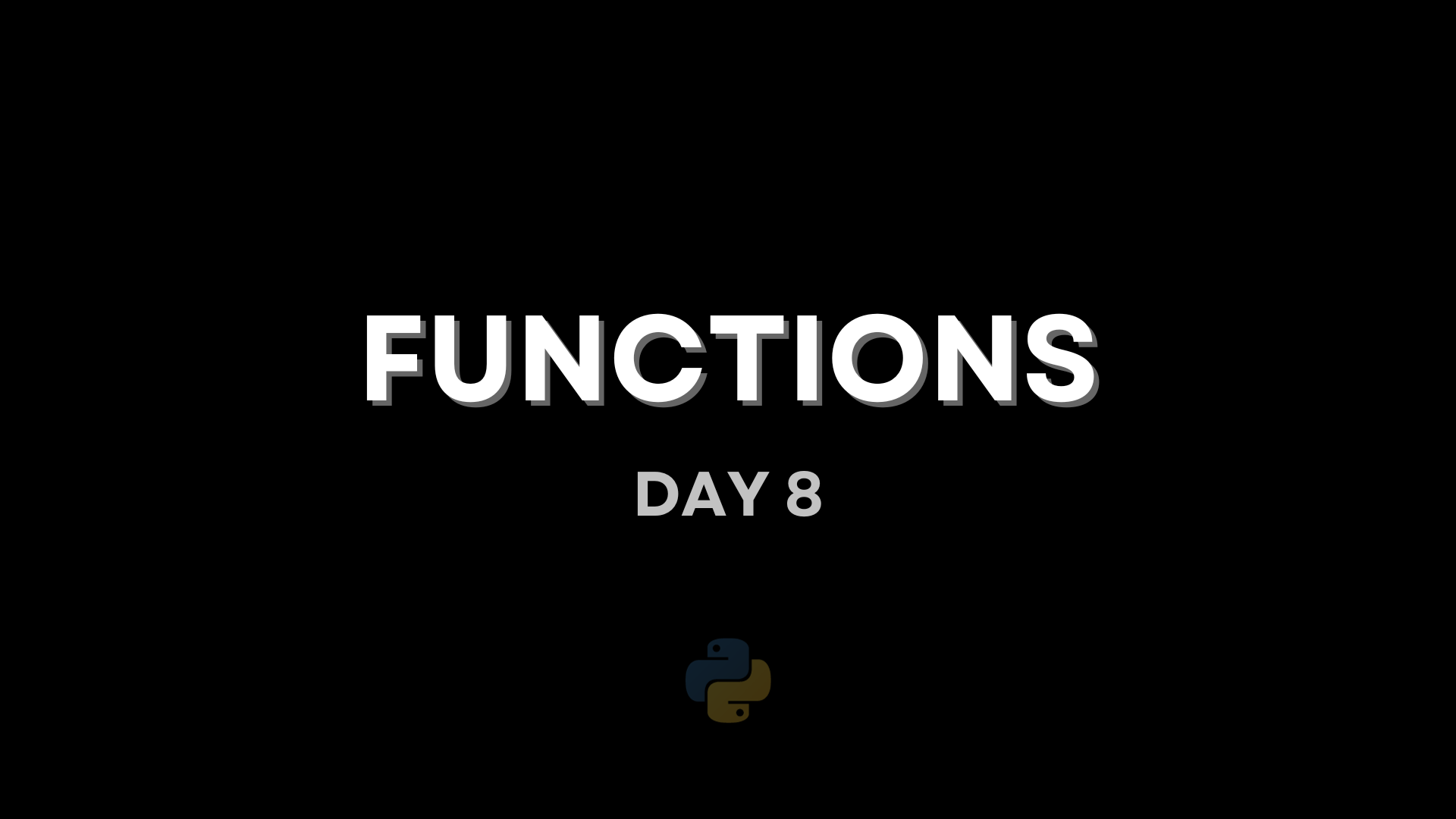 Functions