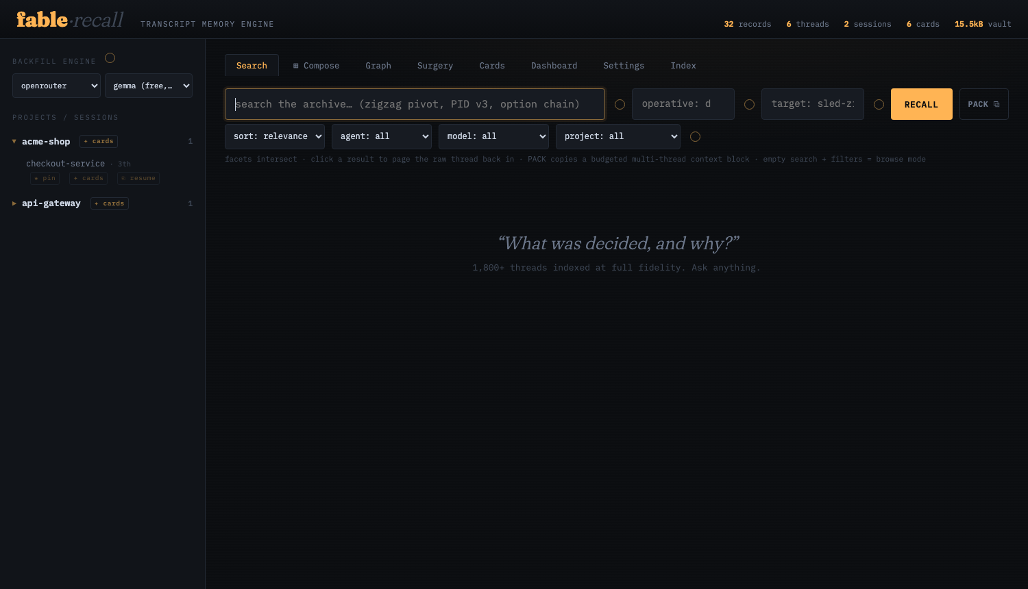 search your entire Claude Code history