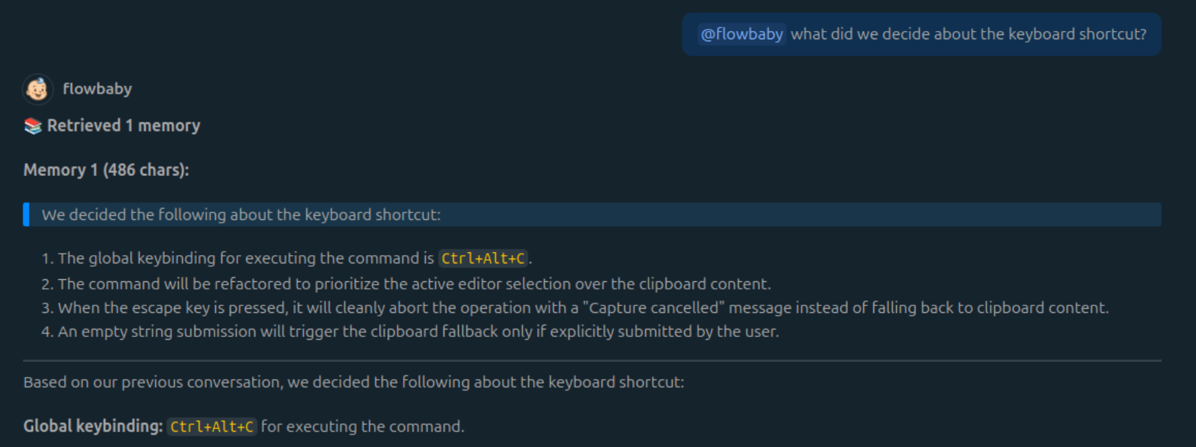 Interactive Chat Participant