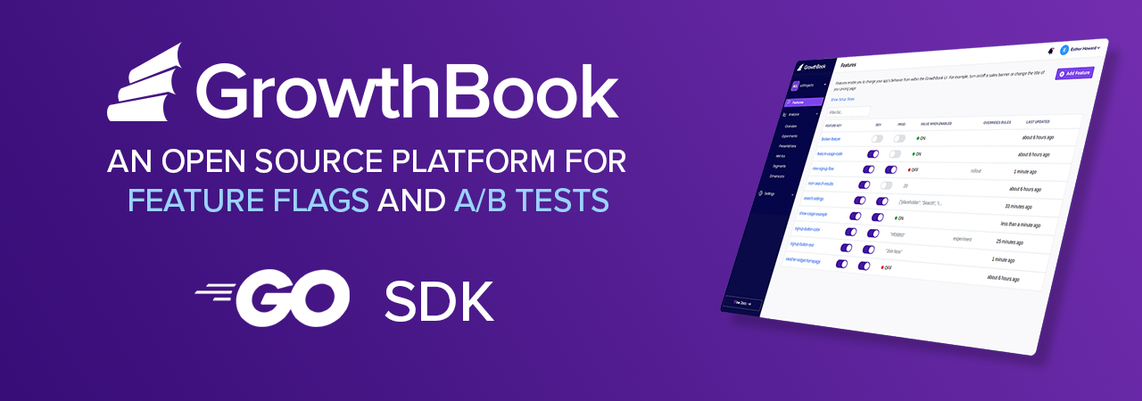 GrowthBook Go SDK Hero Image