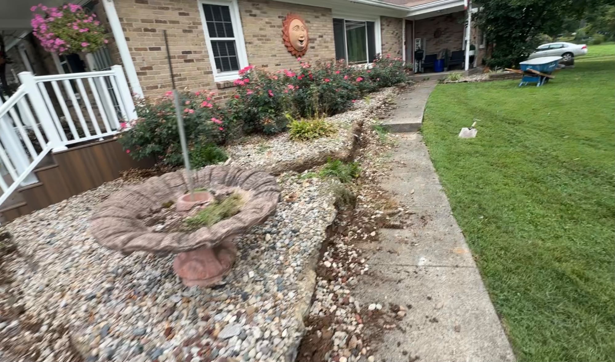 Curved walkway — MG Concrete LLC
