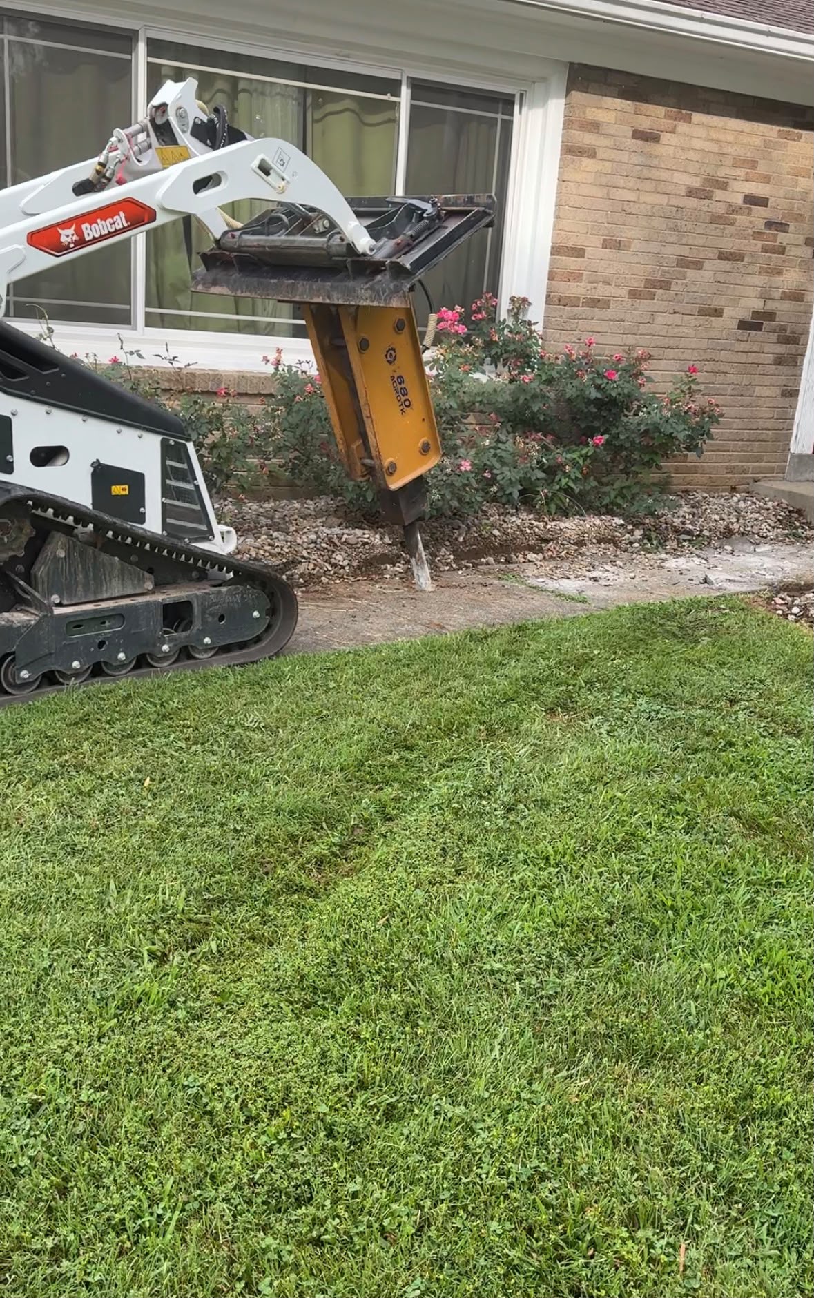Bobcat concrete removal — MG Concrete LLC