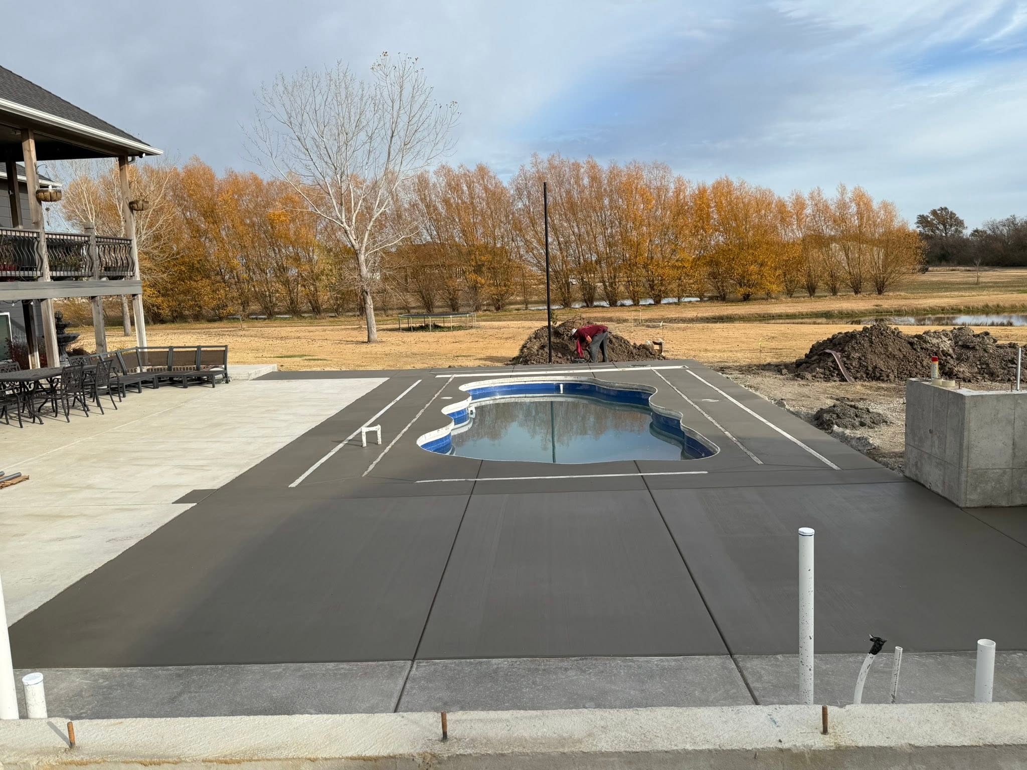 Optimus Concrete — Wichita, KS Pool Deck