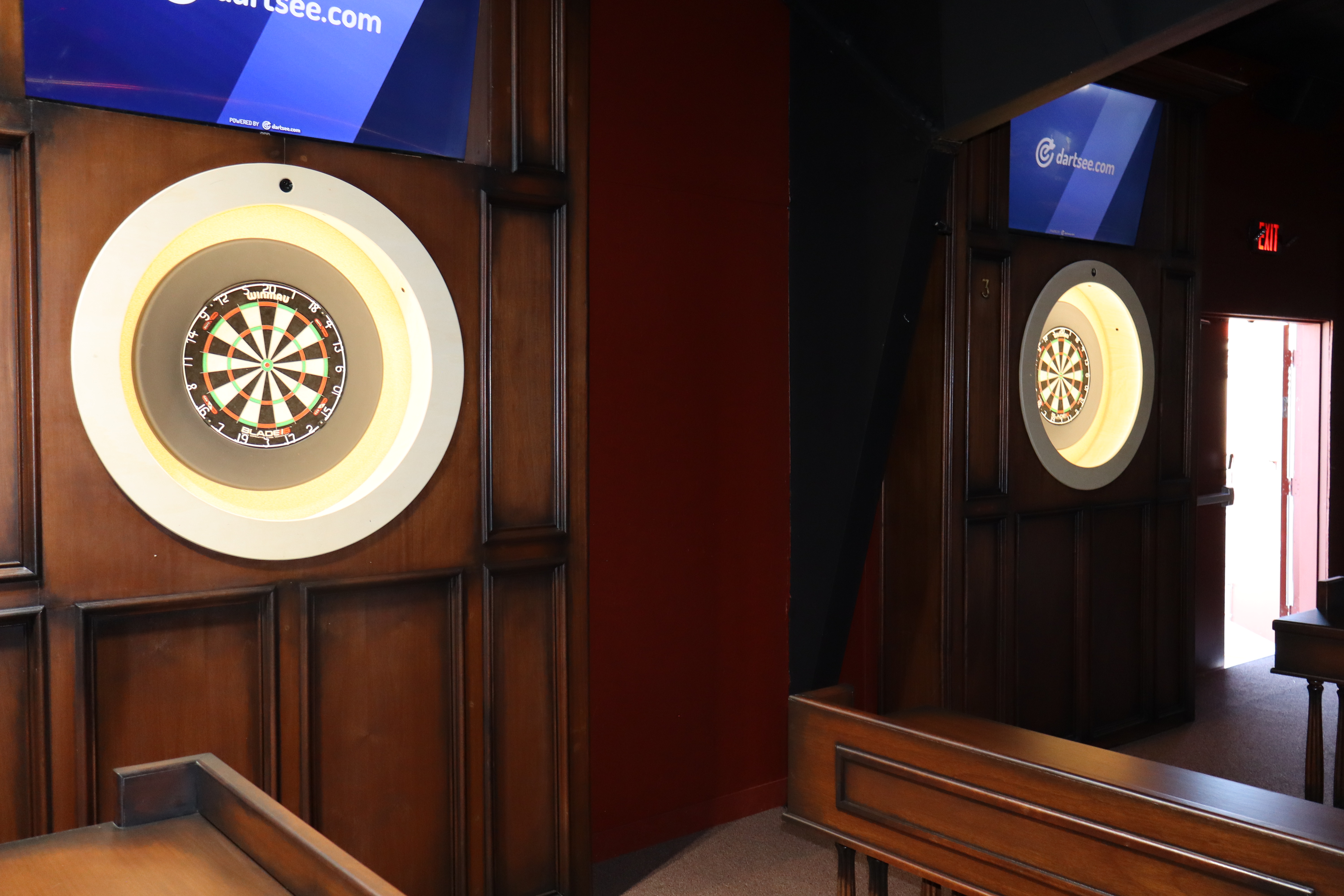 Dart boards at PBR