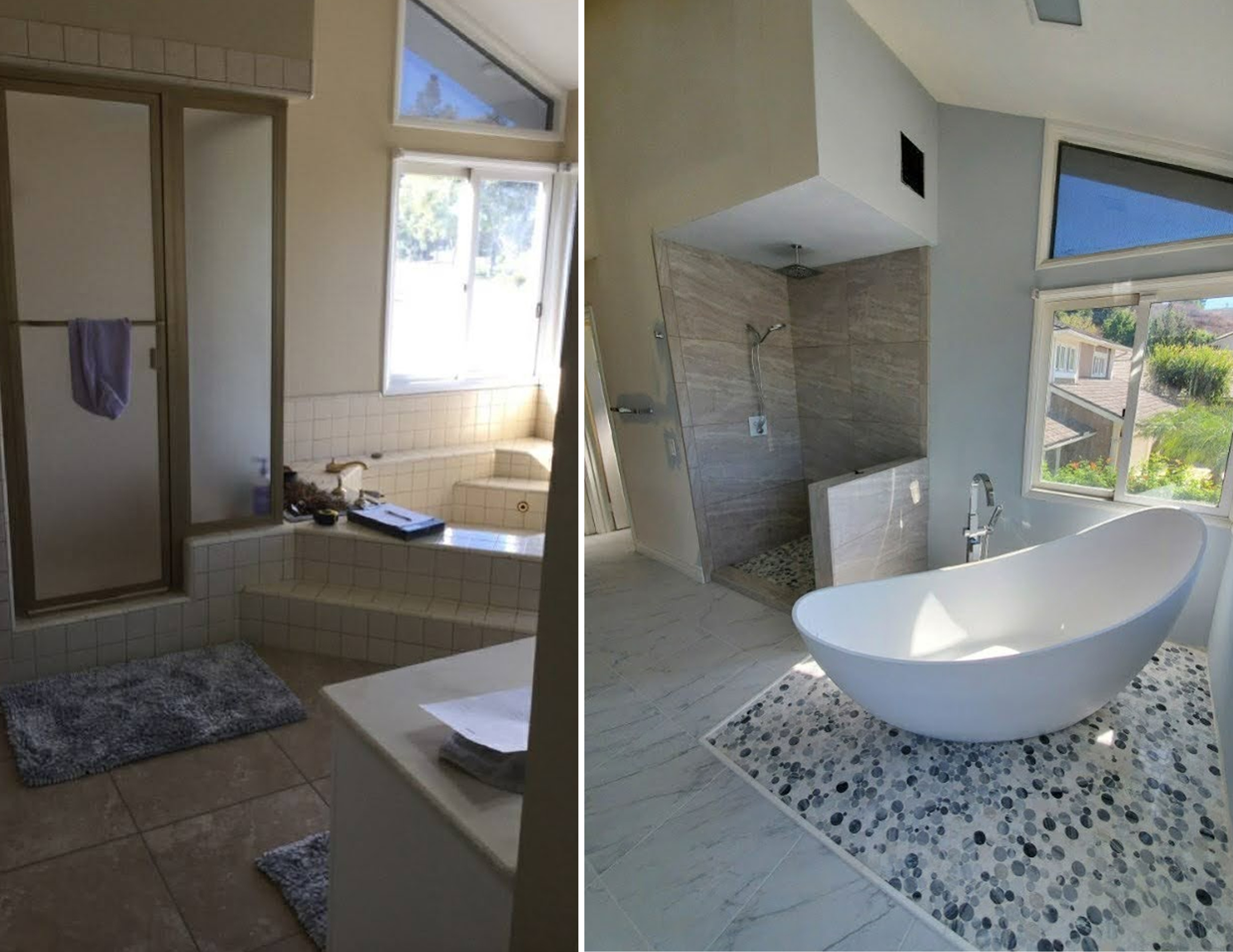 Before & After Bathroom Remodel