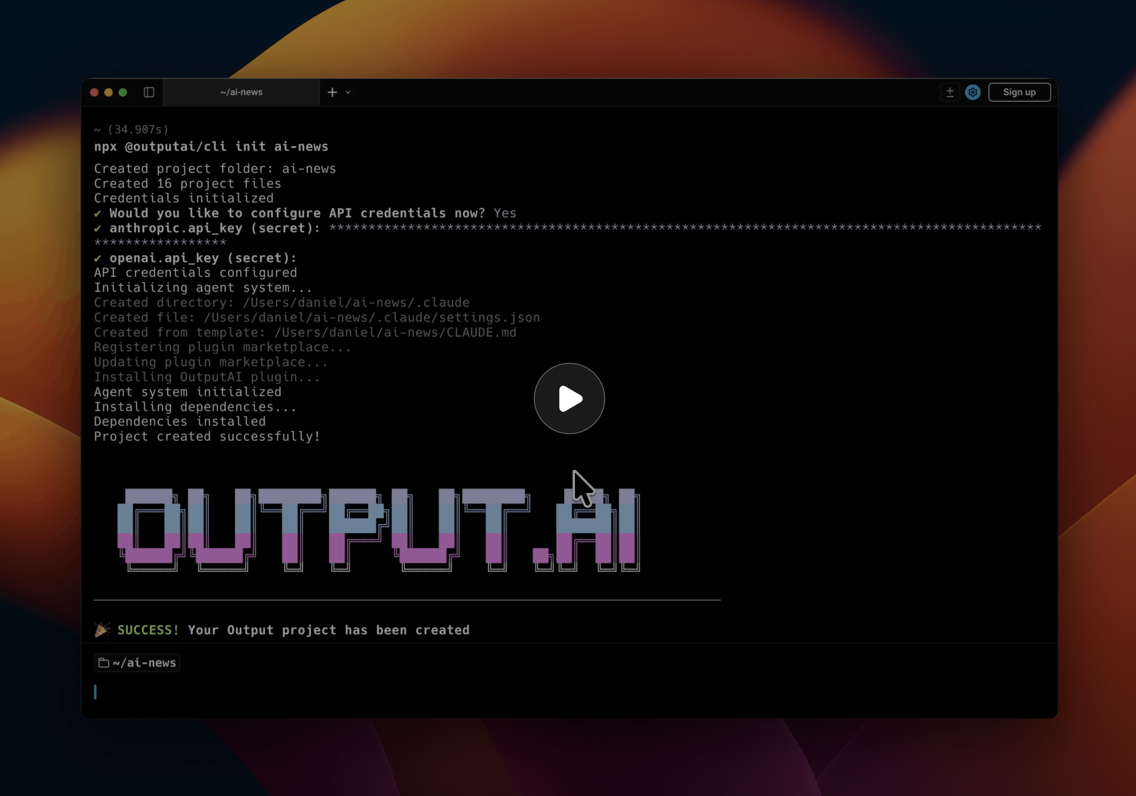 Output.ai Demo