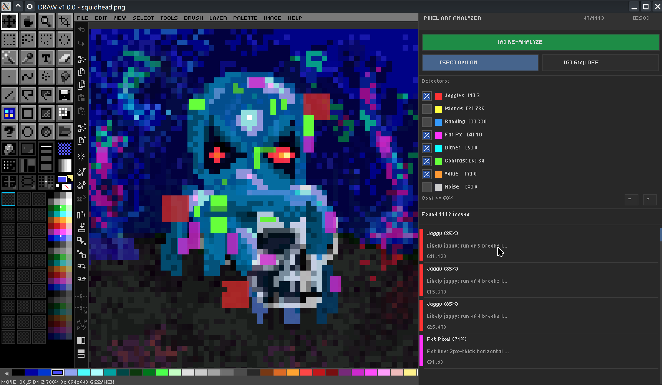 Pixel Art Analyzer
