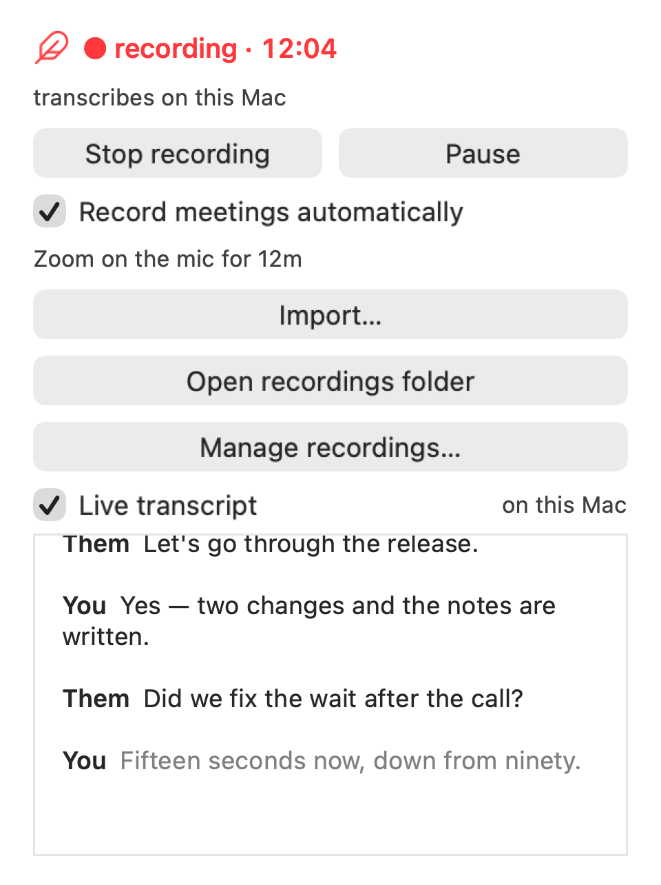 Amanu screenshot 1
