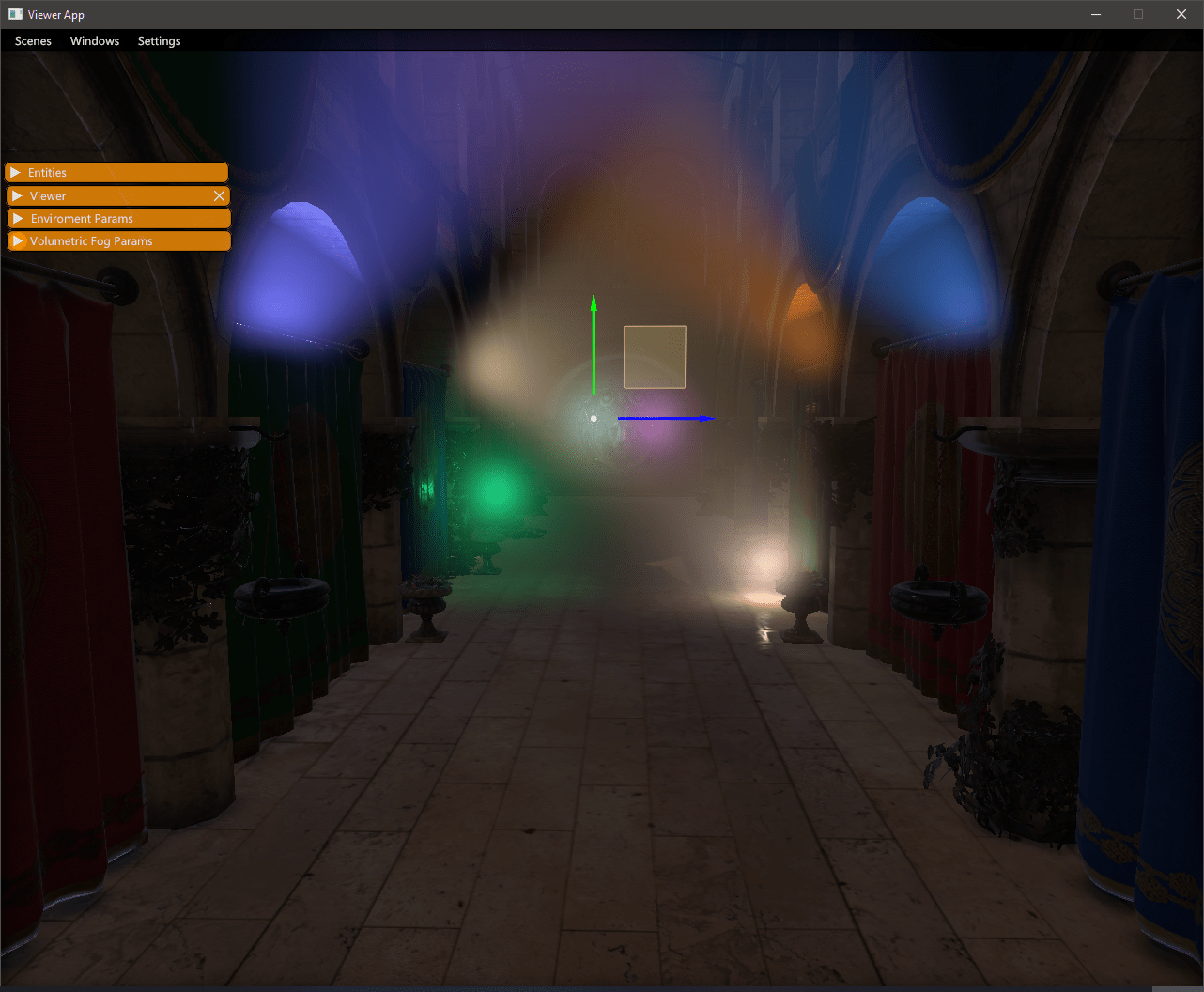 Volumetric fog lighting